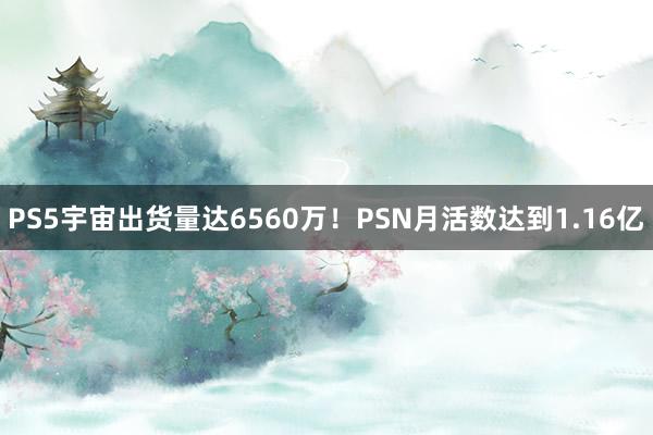 PS5宇宙出货量达6560万！PSN月活数达到1.16亿